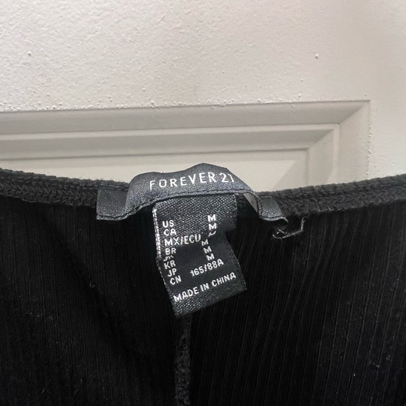 Forever 21 high neck ribbed dress medium - Picture 3 of 3